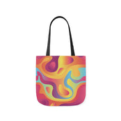 Marmalade Swirl Tote Bag / Black / 41cm x 41cm (M) / Side 1