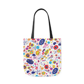 Playful Pizzazz Tote Bag / Light / 46cm x 46cm (L) / Side 1