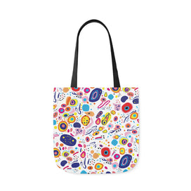 Playful Pizzazz Tote Bag / Light / 46cm x 46cm (L) / Side 1