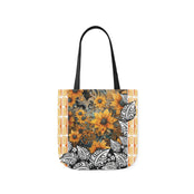 Sunflower Tote Bag / Black / 41cm x 41cm (M) / Side 1