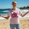 Kissable Pink T-Shirt with Pink Graphic