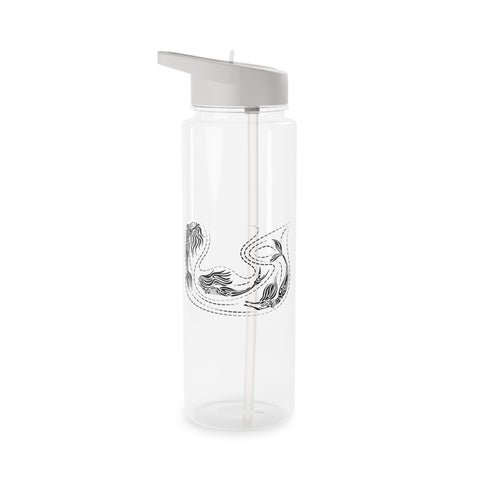 Mermaid Black Eco Water Bottle, Size Large