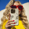 Women holding the Mermaid Black Tough Phone Case