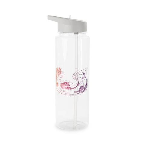 Mermaid Sunset Eco Water Bottle, Size Large