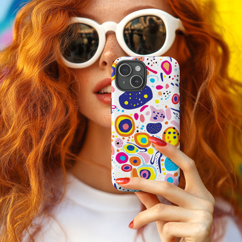 Playful Pizzazz iPhone Tough Phone Case