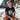 Wave Black T-Shirt with Born to Surf Graphic